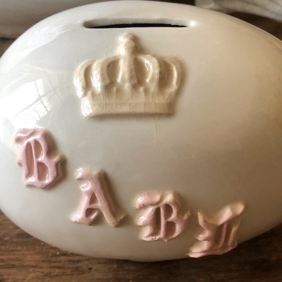 Ceramic BABY Bank Egg - Picture 2 of 14